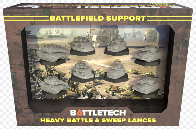 BattleTech: Battlefield Support Heavy Battle & Sweep Lances