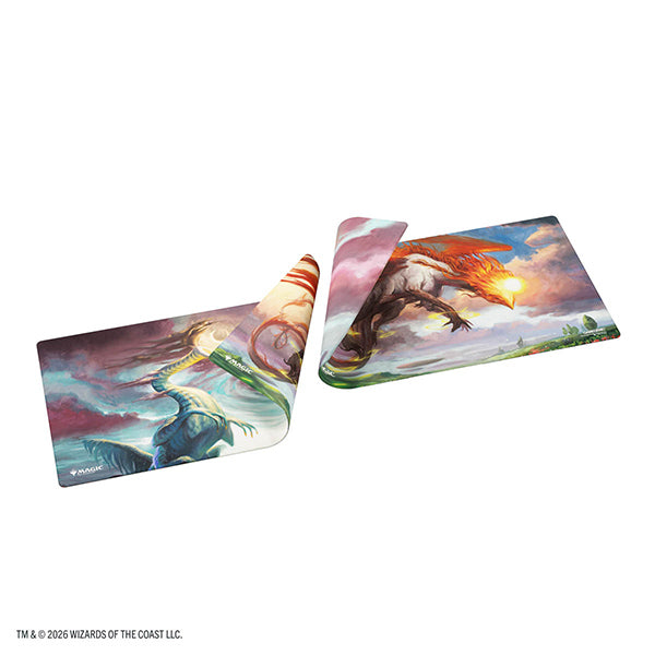 Lorwyn Eclipsed Double-sided Playmat- Eirdu, Carrier of Dawn/Isilu, Carrier of Twilight