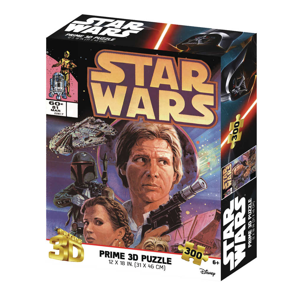 Star Wars Marvel #81 Cover 300pc Previews Exclusive Lenticular Puzzle
