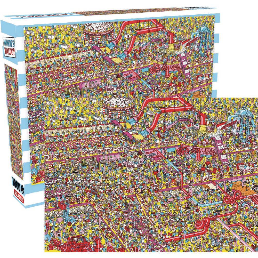Wheres Waldo Cake Factory 1000 Piece Jigsaw Puzzle