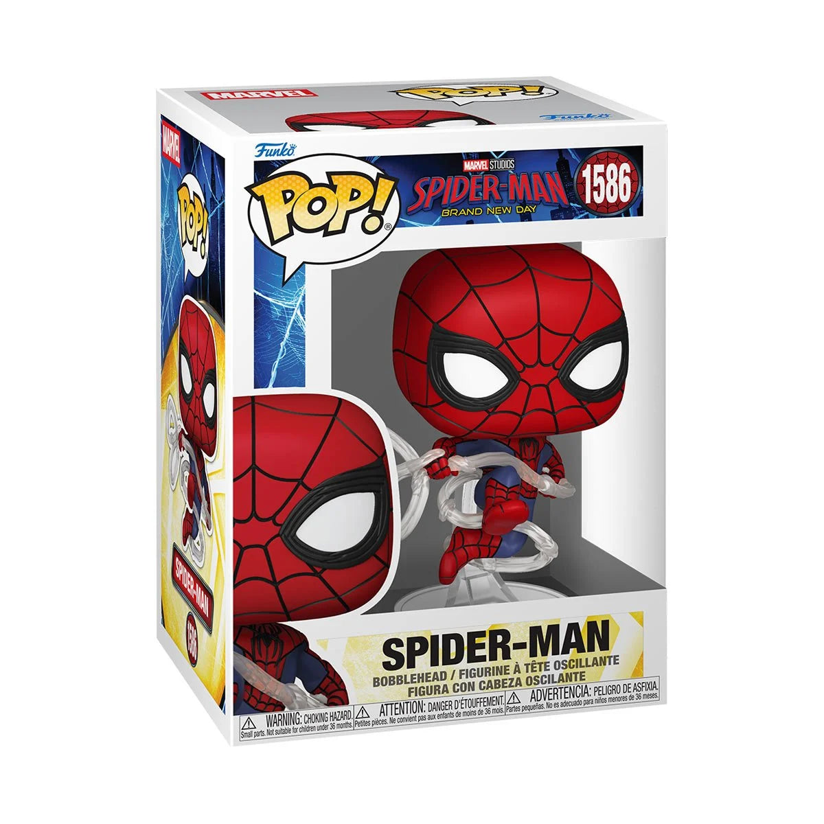 Funko Pop! Spider-Man: Brand New Day Spider-Man Swinging (#1586)