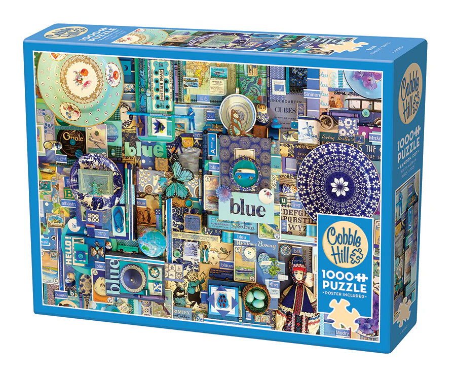 Puzzle: Blue (1000 pieces)