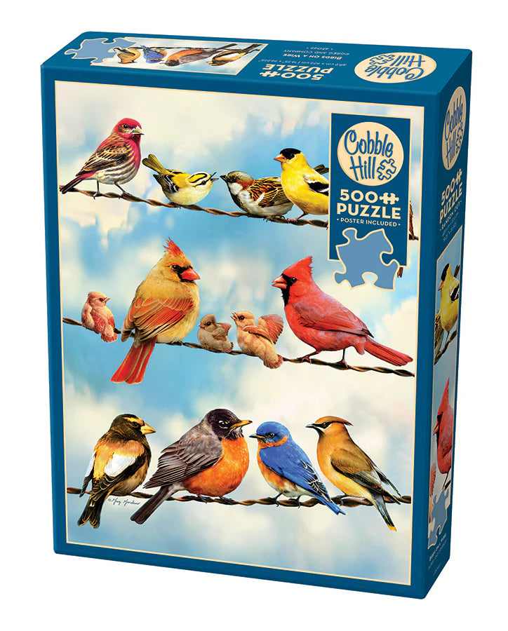 Puzzle: Birds on a Wire (500 pieces)