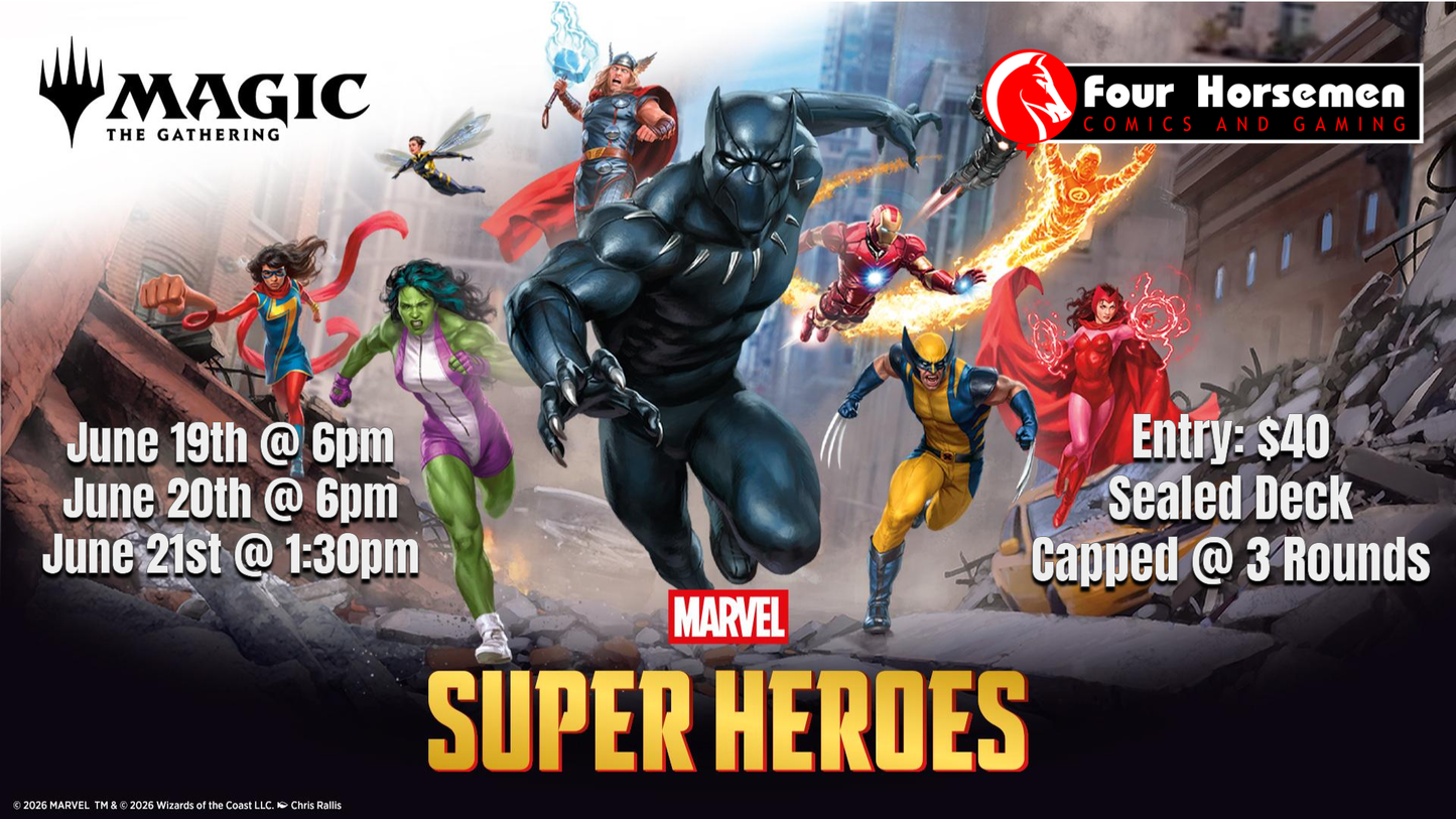 MTG Marvel Super Heroes Pre-Release