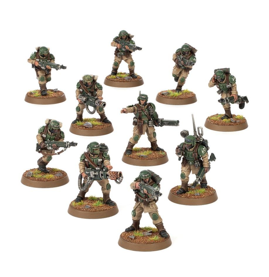 40K: Astra Militarum Cadian Shock Troops