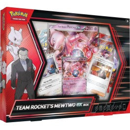 Team Rocket's Mewtwo ex Box