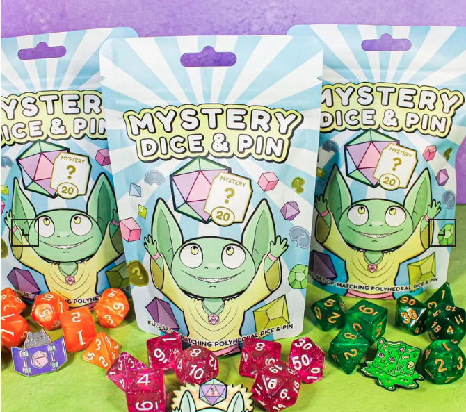 MDG: Mystery Dice & Pin