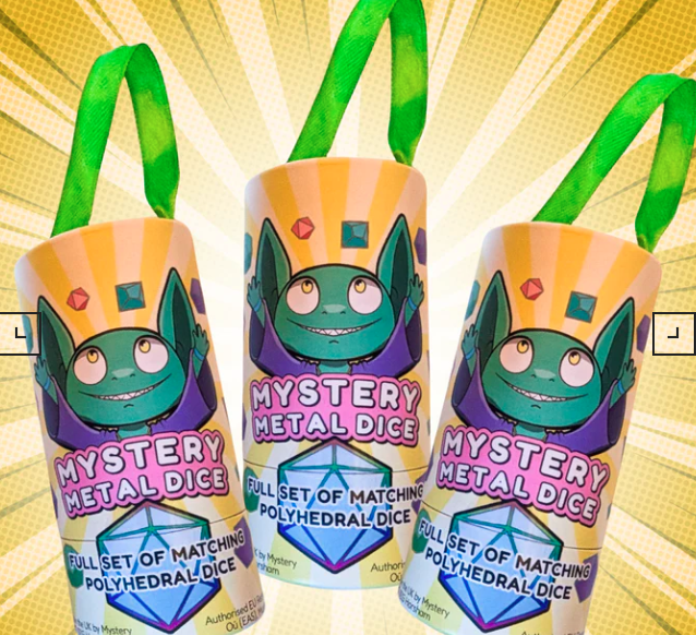 MDG: Mystery Metal Dice