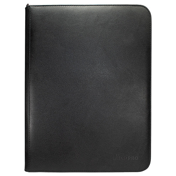 Binder: PRO 9- Pocket Zippered Vivid- Black