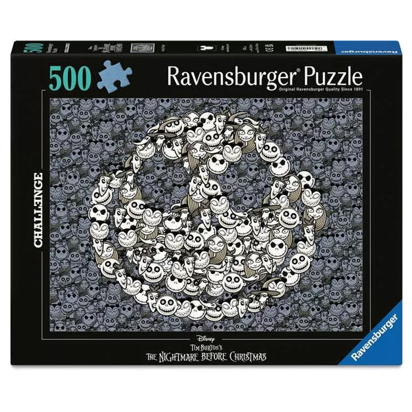 Puzzle: The Nightmare Before Christmas Challenge (500 pieces)