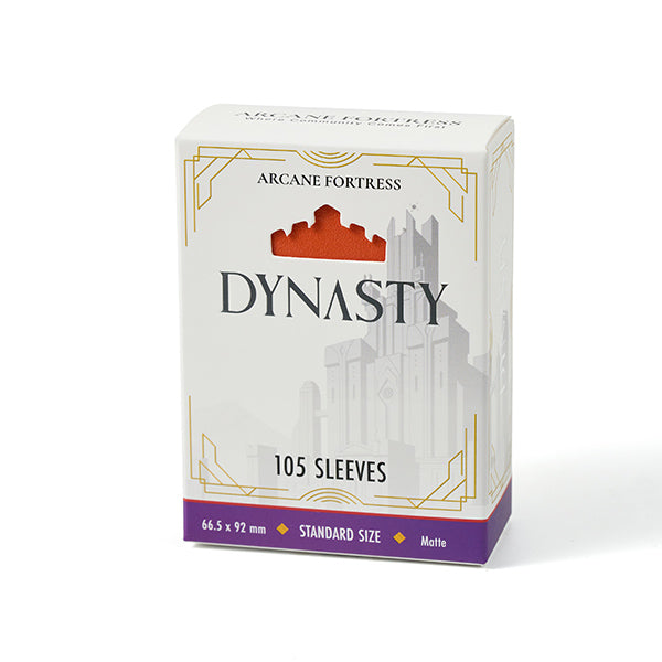 Card Sleeves: Standard- Dynasty Matte Sleeves