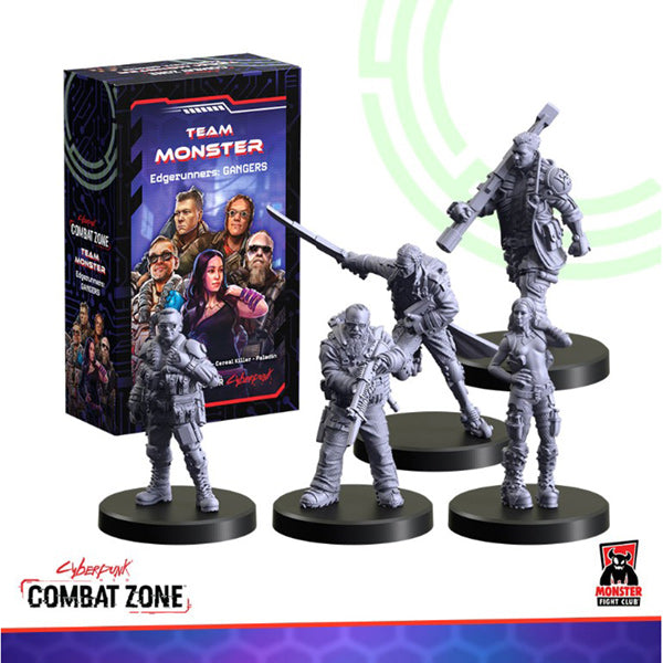 Cyberpunk RED: Combat Zone- Team Monster