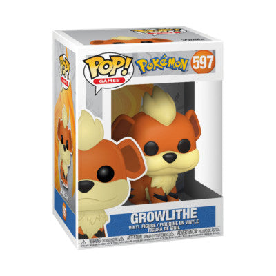 Pop Games Pokemon Growlithe Figure