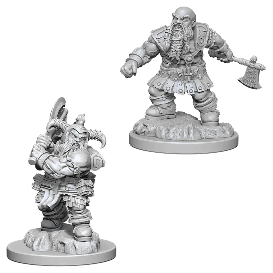 D&D Nolzur’s Marvelous Miniatures: Dwarf Barbarian (Male)