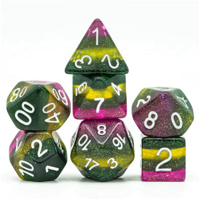 Foam Brain Games Poison Swamp RPG Dice Set