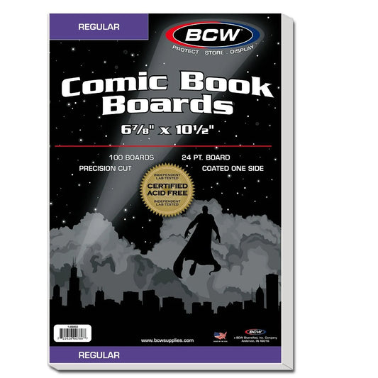 BCW: Comic Book Boards Regular