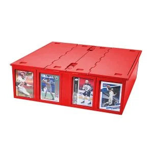 BCW 3,200 Card Bin (Red)