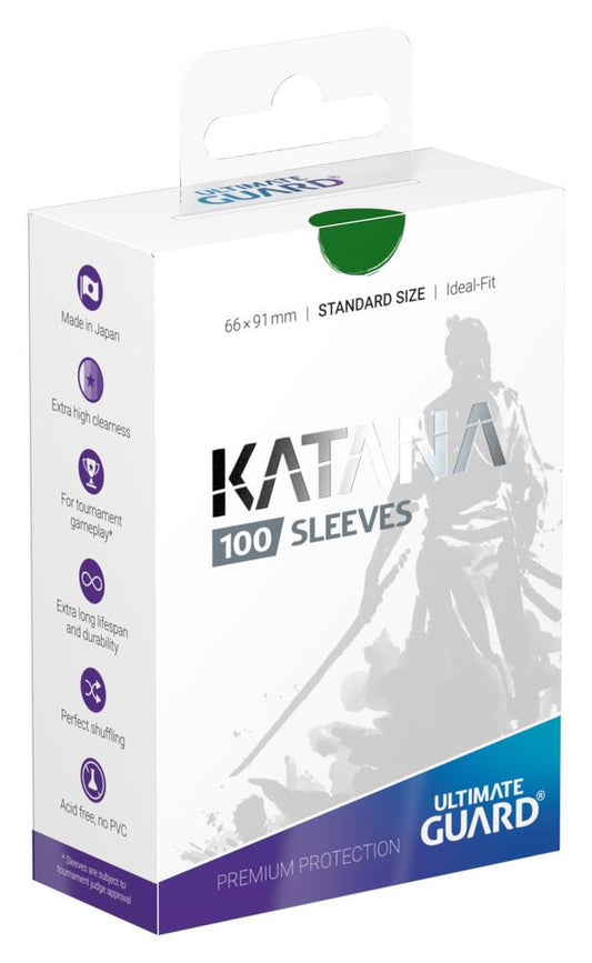 Ultimate Guard: Katana Sleeves Green (100)