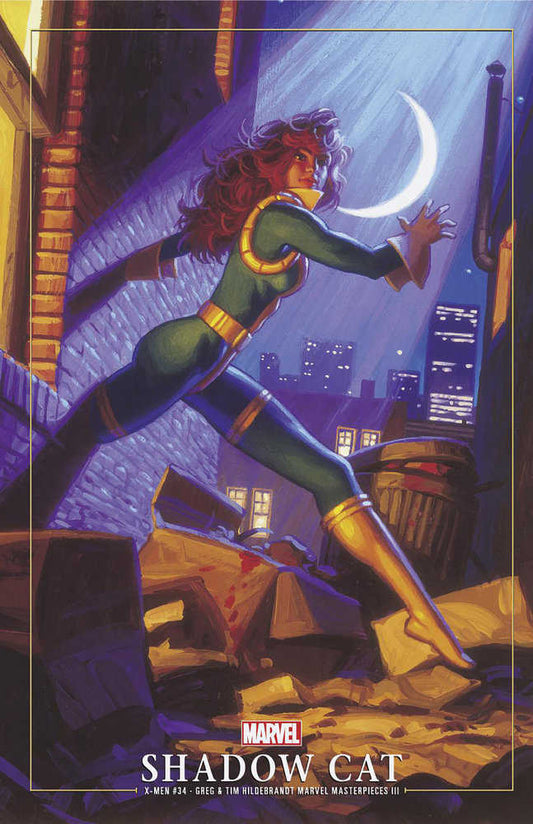 X-Men #34 Greg And Tim Hildebrandt Shadowcat Marvel Masterpieces III Variant [Fh X]