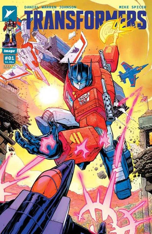 Transformers #1 Eighth Printing Cover A Pat Gleason