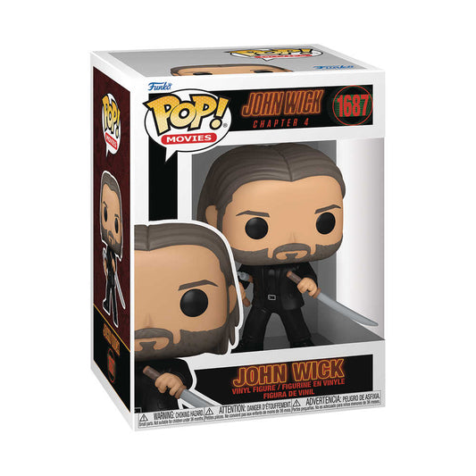 Pop Movies John Wick 4 John Wick Vinyl Figure