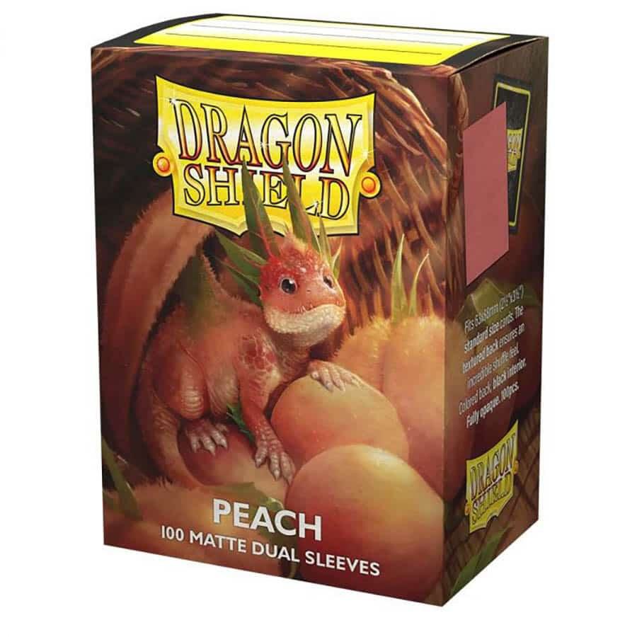 Dragon Shield: Peach Dual Matte (100)