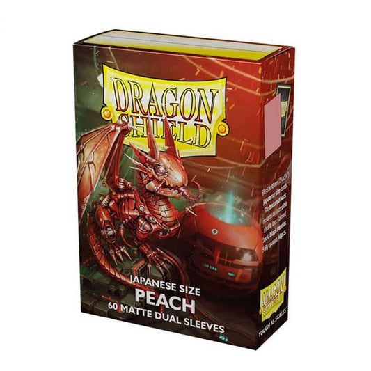 Dragon Shield: Peach Dual Matte Japanese (60)