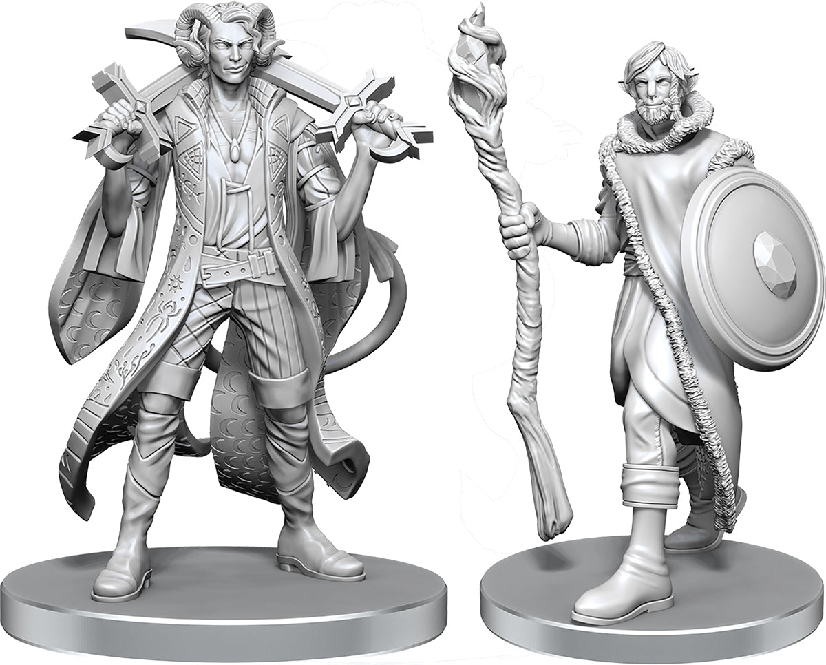 Critical Role Miniatures: Mollymauk Tealeaf & Caduceus Clay