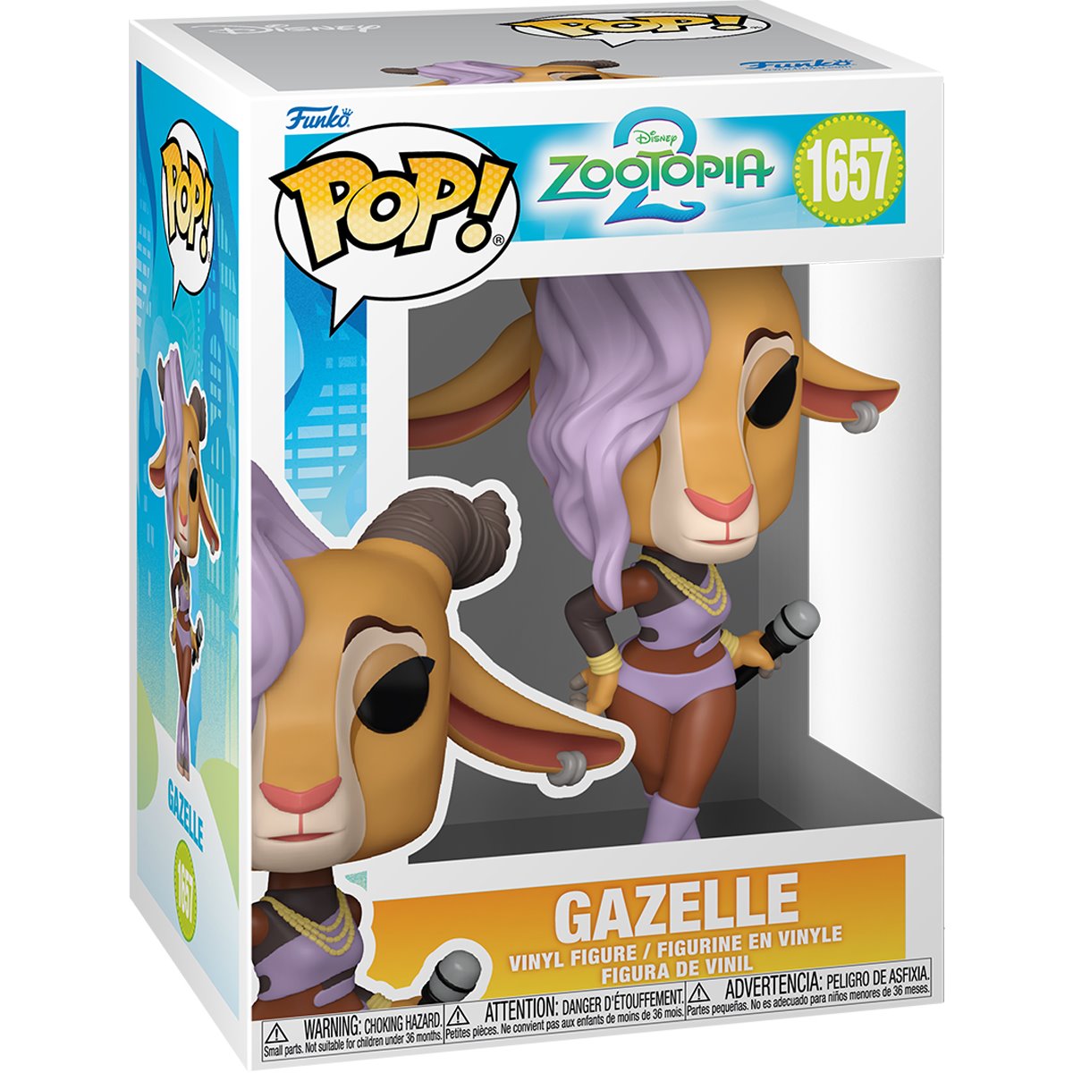 Pop! Zootopia 2 Gazelle  Vinyl Figure