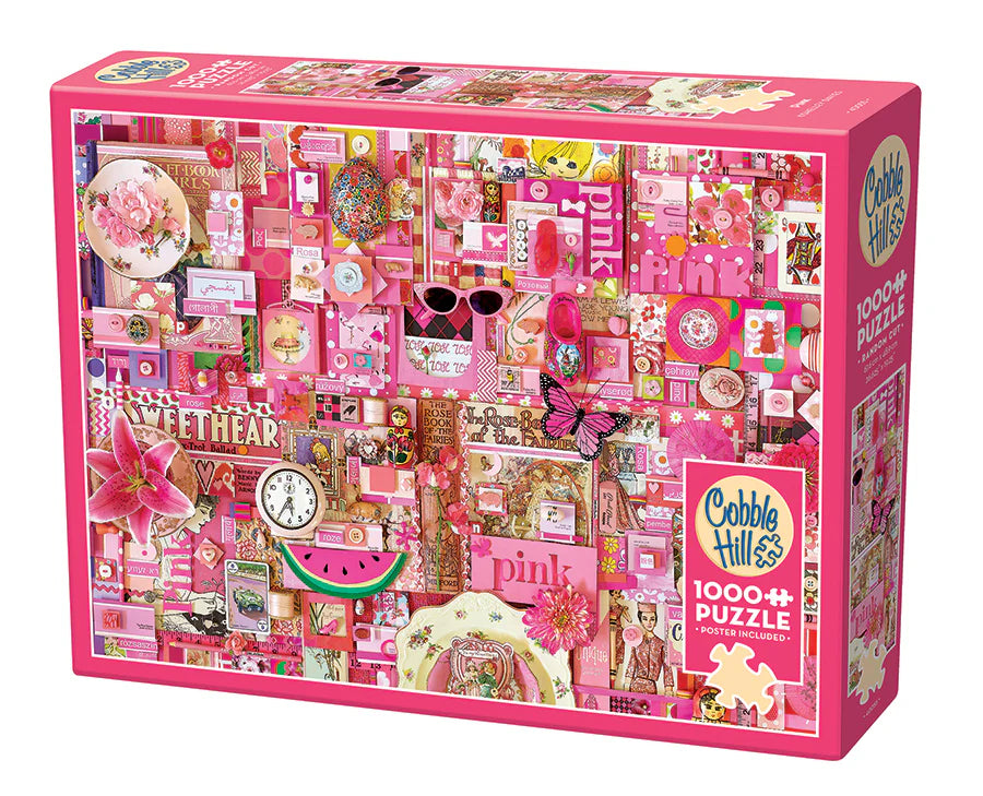 Puzzle: Pink (1000 pieces)
