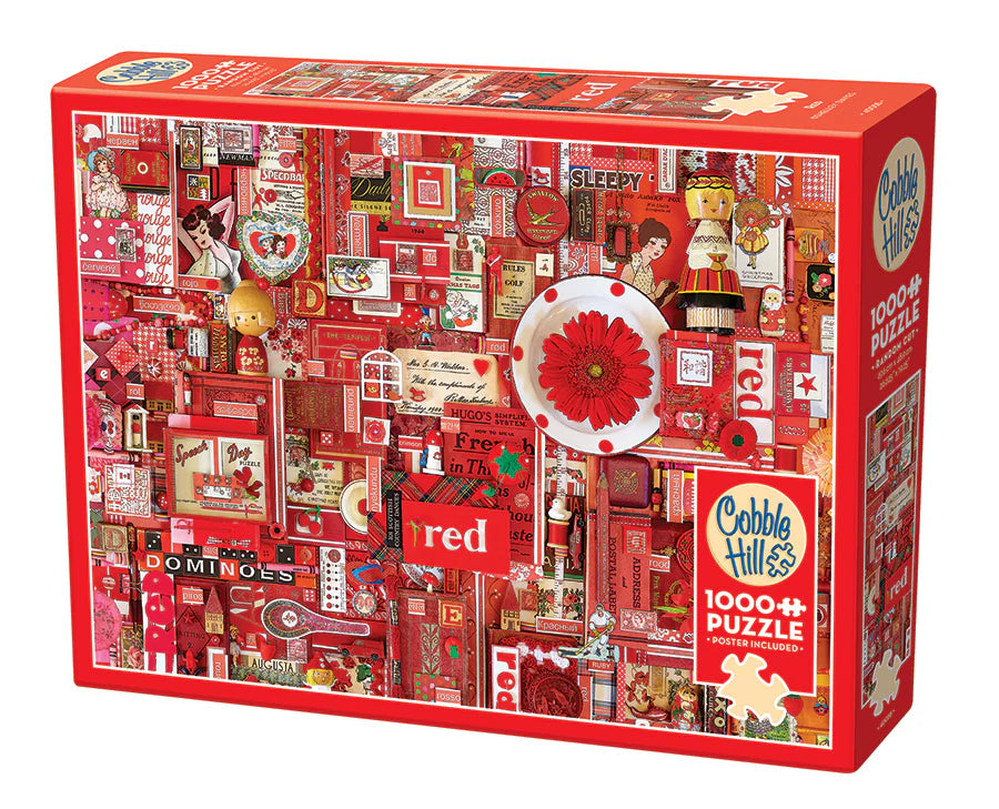 Puzzle: Red (1000 pieces)