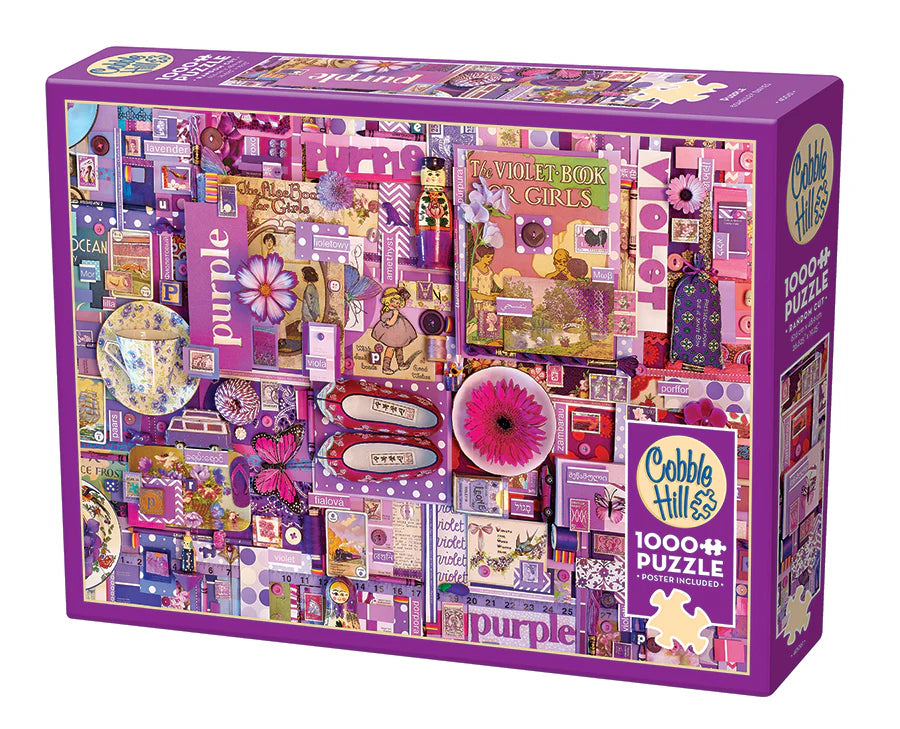 Puzzle: Purple (1000 pieces)