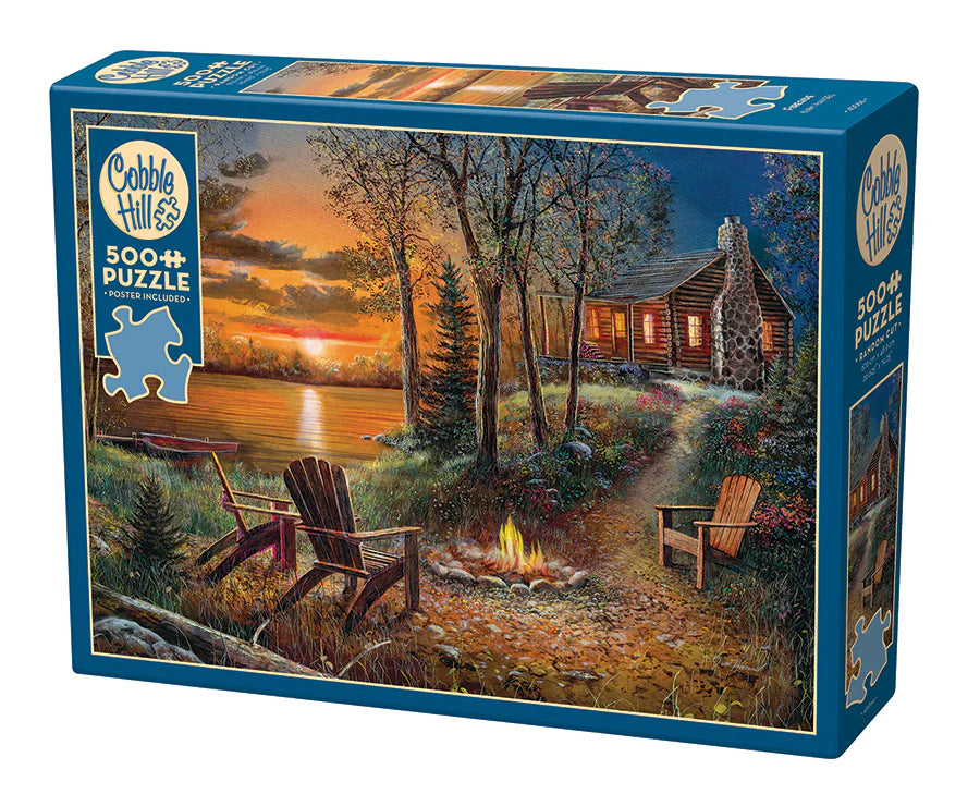 Puzzle: Fireside (500 pieces)