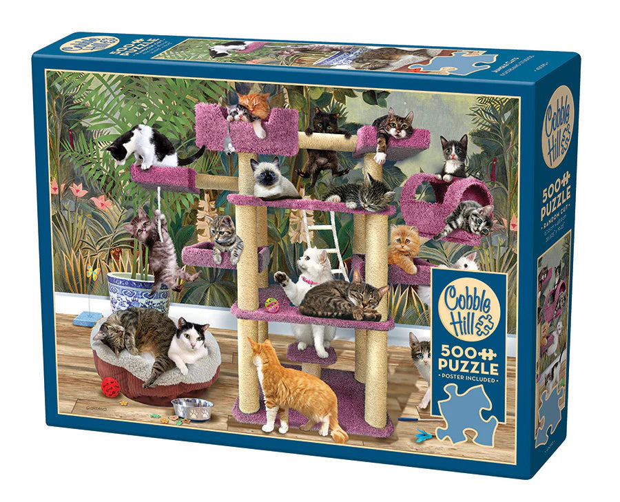Puzzle: Jungle Cats (500 pieces)