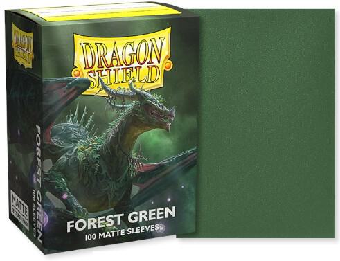 Dragon Shield: Forest Green Matte (100)