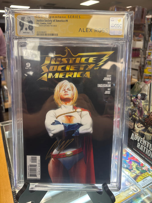 Justice Society of America #9 CGC 9.8