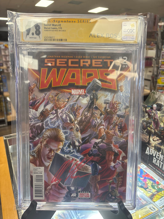 Secret Wars #2  CGC 9.8