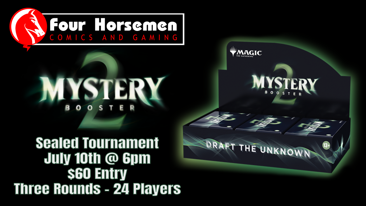 MTG Mystery Booster 2 Sealed Tournament