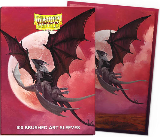 Dragon Shield: Valentine Dragons 2024 Brushed Art Sleeves (100)