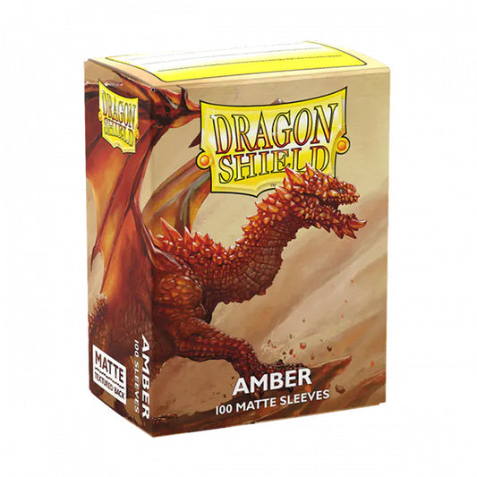 Dragon Shield: Amber Matte (100)