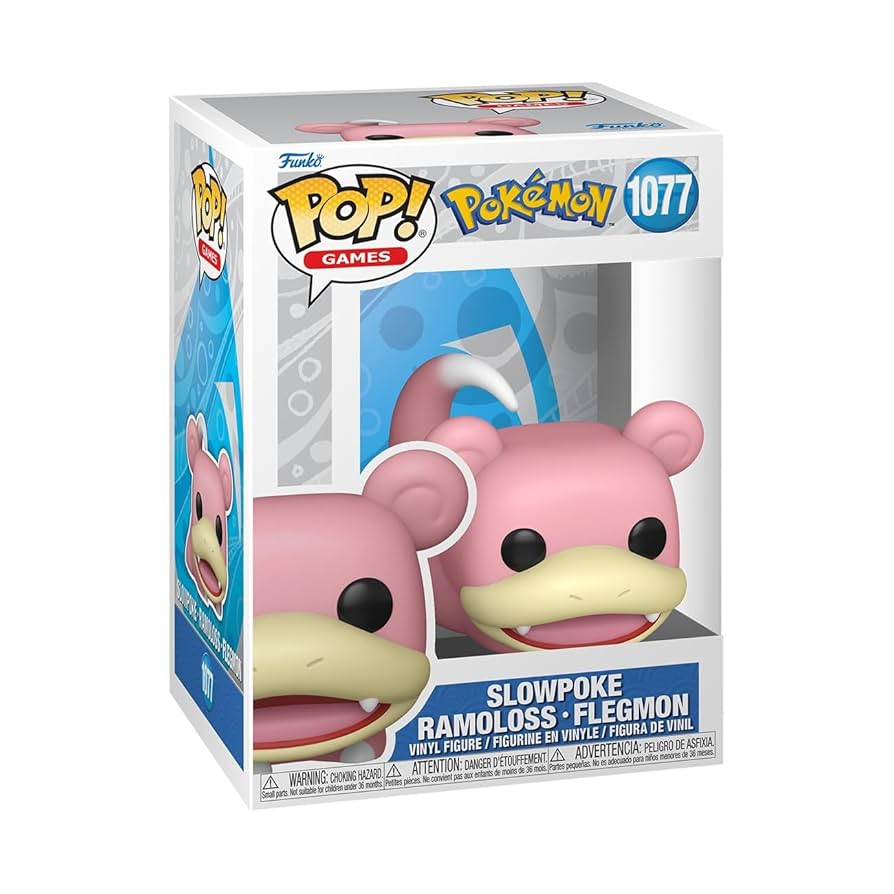 Pop Games Pokemon Slowpoke Figure