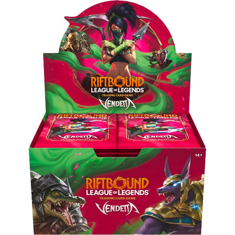 Riftbound TCG: Vendetta Booster Box  **LIMIT 2 PER CUSTOMER**