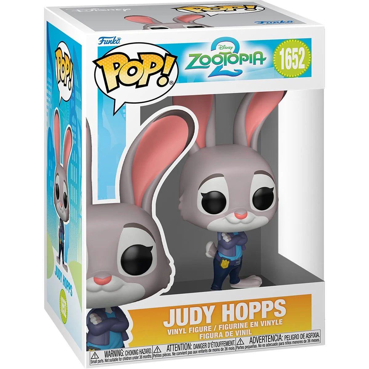 Pop! Zootopia 2 Judy Hopps Vinyl Figure
