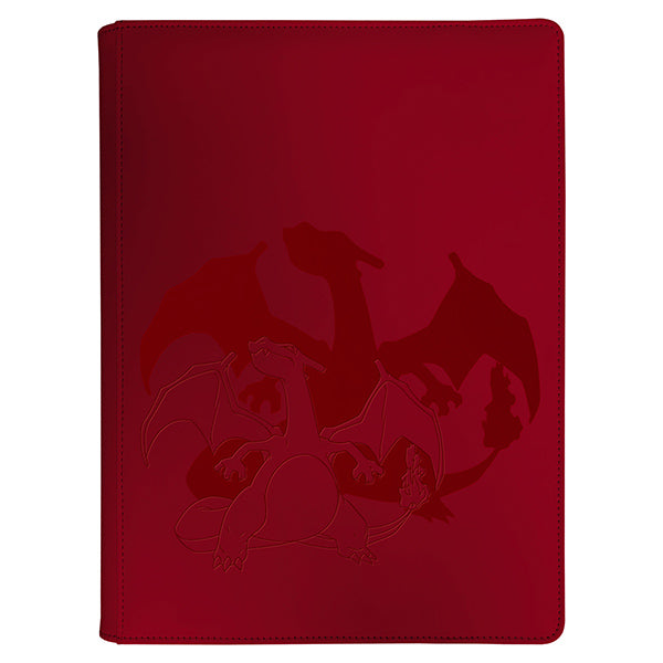 Binder: PRO 9-Pocket Pokemon Zippered- Elite Series Charizard