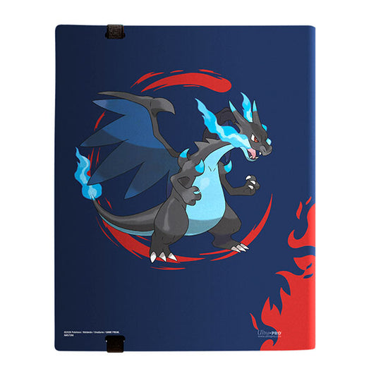 Binder: PRO 9-Pocket Pokemon- Mega Charizard X and Mega Charizard Y