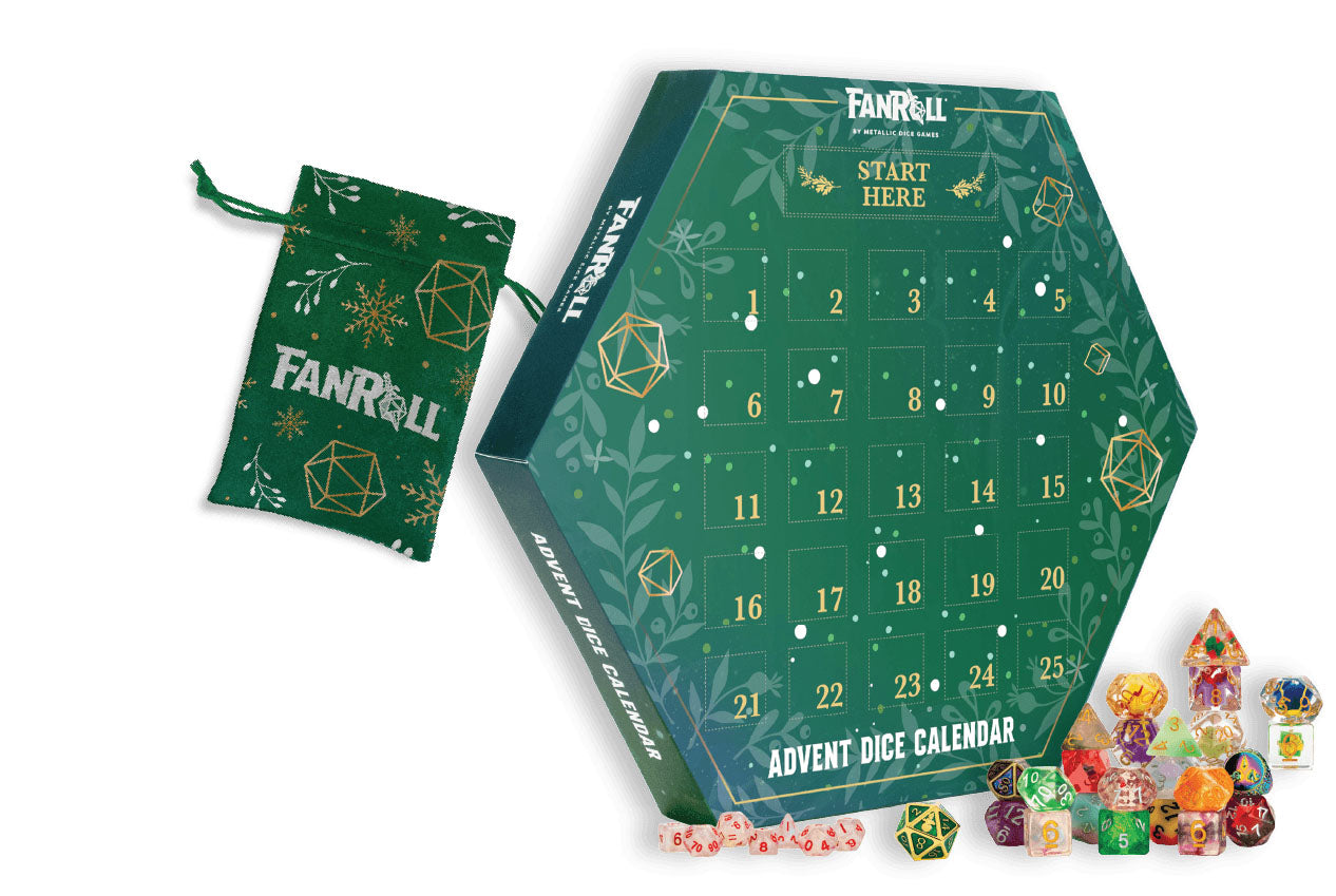 Advent Dice Calendar: Holiday Dice 2025