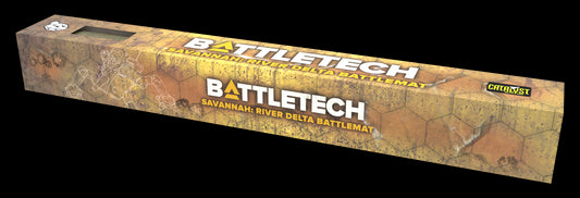 BattleTech: BattleMat - Savannahs River Delta/City Ruins