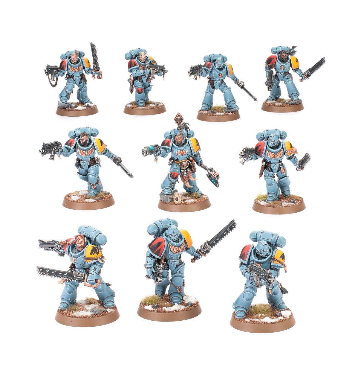40K: Space Wolves Grey Hunters