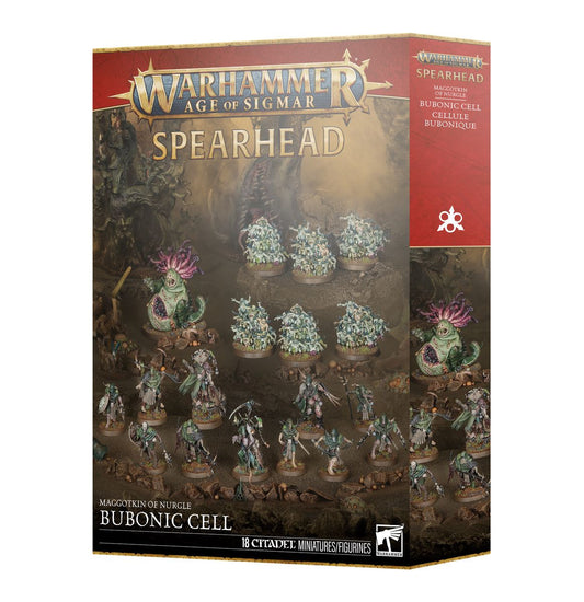 AoS: Spearhead Maggotkin of Nurgle – Bubonic Cell