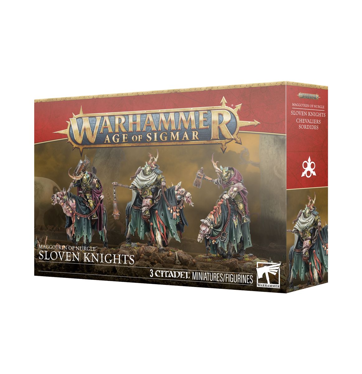 AoS: Maggotkin of Nurgle Sloven Knights